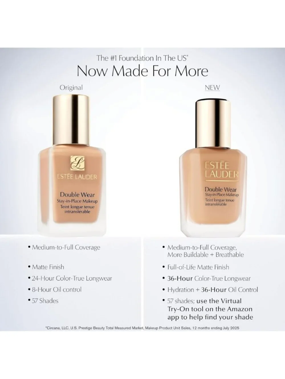 Long-Wear Oil-Free Liquid Matte Foundation | 36-Hour Hydrating, Breathable